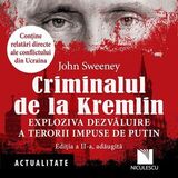 Coperta “Criminalul de la Kremlin. Exploziva dezvaluire a terorii impuse de Putin”