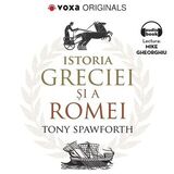 Coperta “Voxa Originals - Istoria Greciei și a Romei”