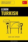 Coperta “Learn Turkish - Quick / Easy / Efficient”