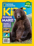 Coperta “Pe picior mare! Proviziile urșilor bruni pentru iarnă (Revista NG Kids 13 / noiembrie 2021)”