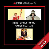 Coperta “E3. Nero • Attila Hunul • Carol cel Mare”