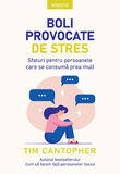 Coperta “Boli provocate de stres. Sfaturi pentru persoanele care se consumă prea mult”